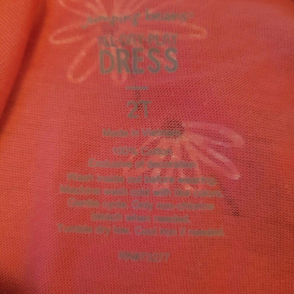 Jumping Beans dress 2T - Picture 3 of 4